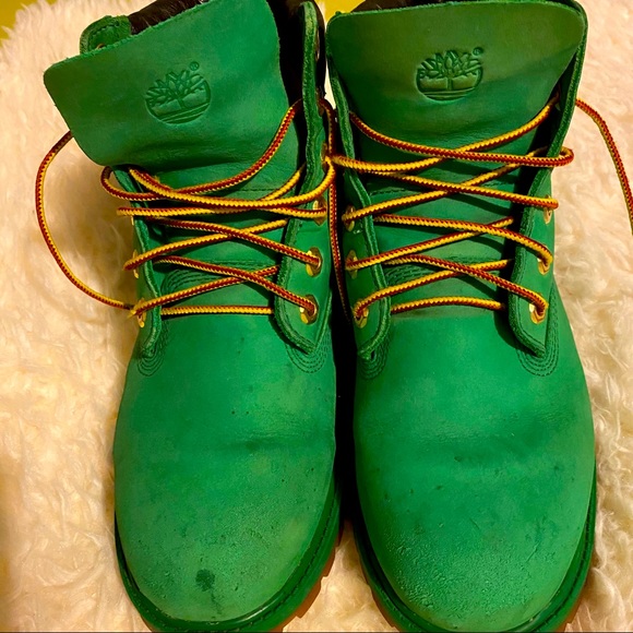 ❌Emerald Green Timberland boots (limited release❌ - Picture 2 of 7